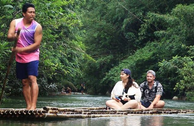 🌿 Bamboo Rafting + Elephant Experience (1 Day)